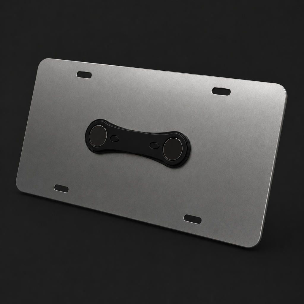 Magnetic License Plate Mount